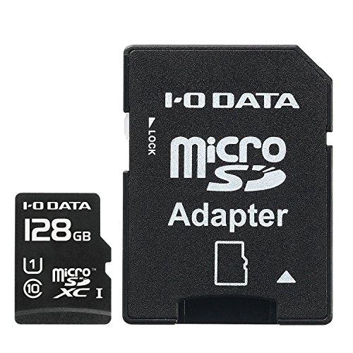 アイ・オー・データ microSDカード 128GB UHS-I(スピードクラス1)/Class10...