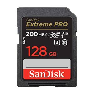 サンディスク 正規品  SDカード 128GB SDXC Class10 UHS-I V30 読取最大200MB/s SanDisk Extr｜riiccoo-stor