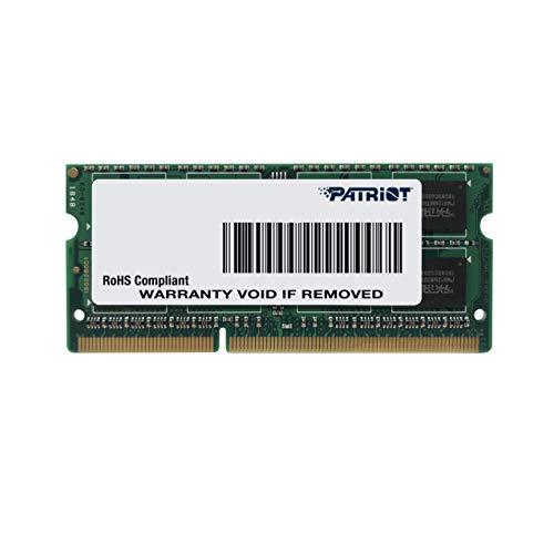 Patriot Memory DDR3 1600MHz 8GB PC3-12800 CL11 SOD...