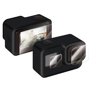 エレコム GoPro HERO8 Black ガラスフィルム 0.33mm 防指紋 光沢 AC-GP8BFLGG
