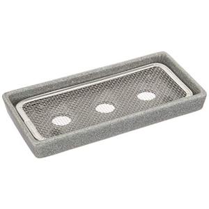 ナカムラ商事 お墓用線香立 小雪(陶器の線香皿)