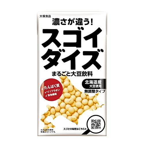 大塚食品 パック スゴイダイズ 無調整タイプ 950ml×6本 常温保存可能 まるごと大豆飲料