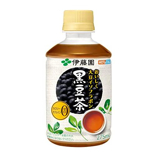 伊藤園 黒豆茶 おいしく大豆イソフラボン 275ml×24本 (レンチン対応)