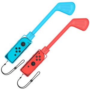 BingDi Nintendo Switch マリオゴルフ用のゴルフロッド マリオゴルフ用のコントローラー 大人と子供 ストラップ付き 2個セッ｜riiccoo-stor