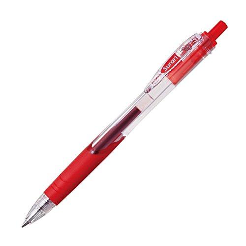 ゼブラ 油性ボールペン スラリ 0.7 赤 10本 B-BN11-R