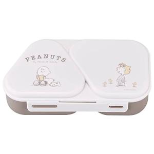 OSK 弁当箱 PEANUTS EVERYDAY にぎらず作れておかずも入るおにぎりケース 日本製 LS-15 ベージュ