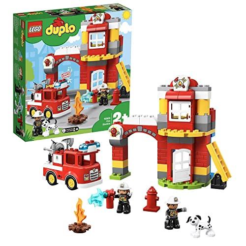 レゴ(LEGO) デュプロ 光る 鳴る 消防車と消防署 10903