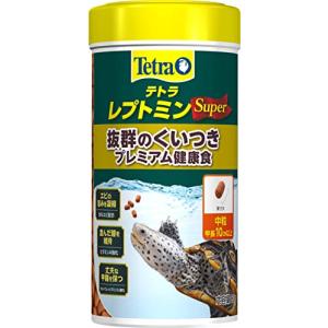 テトラ レプトミンスーパー中粒 80g 亀 カメ エサ