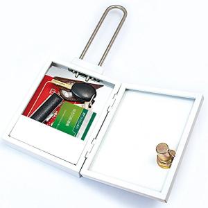 WAKI ハンガー式隠し金庫 シークレットボックス ホワイト VSB-001 オフィス用金庫の商品画像
