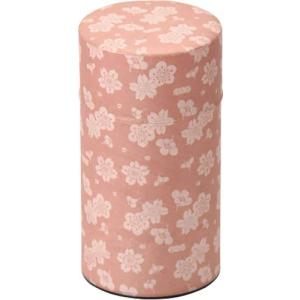 ヤマコー 茶筒 ピンク 約Φ7.5×14.2cm｜riiccoo-stor