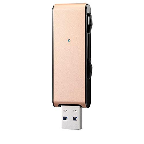アイ・オー・データ USBメモリー 128GB ゴールド|USB 3.1 Gen 1(USB 3.0...