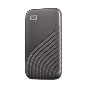 WD ポータブルSSD 2TB グレー USB3.2 Gen2 My Passport SSD 最大読取り1050