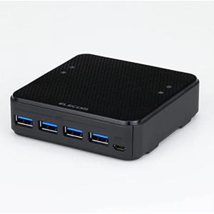 ELECOM USB切替器 PC4台切替 USB3.0対応 手元スイッチ付 U3SW T4