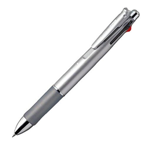 ゼブラ 多機能ペン 4色+シャープ クリップオンマルチ1000 銀 P-B4SA2-S