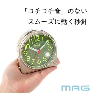 MAG(マグ) 目覚まし時計 アナログ 蛍 静...の詳細画像1