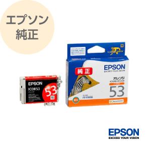 EPSON エプソン 純正 インク プリンターインク インクカートリッジ シマウマ オレンジ ICOR53 icor53｜rijapan