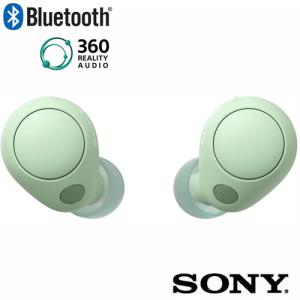 ワイヤレスノイズキャンセリングステレオヘッドセット WF-C700N GZ セージグリーン 360 Reality Audio 認定モデル 左右独立型 IPX4 ソニー SONY｜rijapan