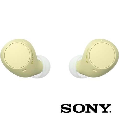 密閉型完全ワイヤレス WF-C510 YC ステレオヘッドセット イエロー 小型軽量設計 外音取り込...