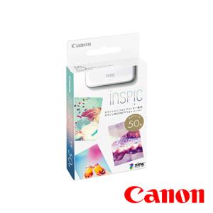 CANON iNSPiC専用フォトペーパー 50枚入 ミニフォトプリンター iNSPiC用 用紙 ZINK フォトペーパー ZP-2030-50 キヤノン｜rijapan