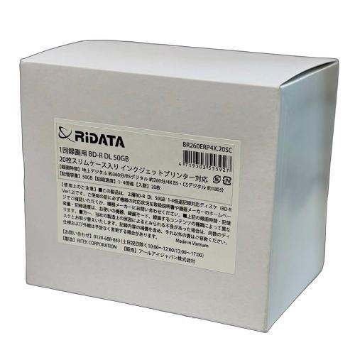 RiTEK RiDATA ブルーレイディスク bluray 1回録画用 BD-R DL 片面2層 5...
