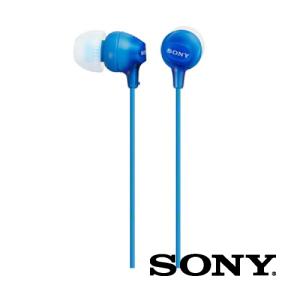 イヤホン インナーイヤーレシーバー 密閉型 有線 ブルー MDR-EX15LP LI sony イヤフォン ヘッドホン mdr-ex15lp li SONY ソニー｜rijapan