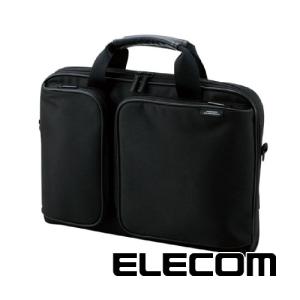 キャリングバッグ セミハードタイプ スモールサイズ ブラック パソコン スマホ キャリーバッグ 低反発ポリウレタン使用 ZSB-BM006NBK エレコム ELECOM｜rijapan