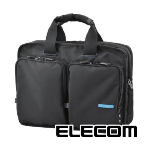 ビジネスバッグ 営業用 メンズ レディース ショルダーベルト ブラック 2way BM-BG02BK エレコム ELECOM｜rijapan