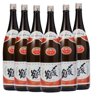 〆張鶴 月 1800ml 6本 しめはりつる しめはりづる つき 本醸造 1800ml 宮尾酒造 日本酒  新潟 箱なし 地酒　ギフト不可