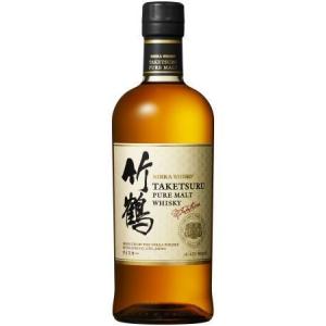 竹鶴　ピュアモルト　700ml　43度　ニッカ　国産ウイスキー　japanesewhisky 箱なし　ギフト可　アサヒ　ギフト可｜rika-nomuraya