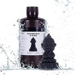 NOVA3D UVレジン水洗可能 405nm LCD SLA 3Dプリンター用 な光硬化 3D樹脂 500g 黒