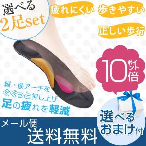 LaFootインソール 2足組 勝野式 楽歩人ソール ラフットインソール 中敷き メイダイ 選べるおまけ 後払い可 pkt2 bnm