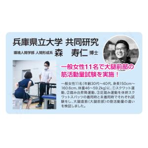 ニーズ 体幹スクワットスパッツ メール便 男女...の詳細画像3