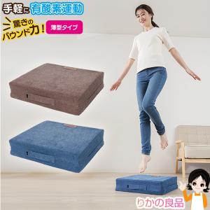 スリムタイプ ニーズ 体幹ぴょんぴょん ホップステッパースリム クッション 手軽 有酸素運動 運動不足解消 エクササイズ 薄型タイプ 踏み台昇降運動 100s sdf