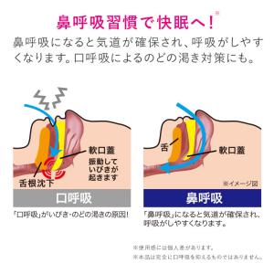 2個セット 薄型ナイトサイレンサー 鼻呼吸 ベ...の詳細画像2
