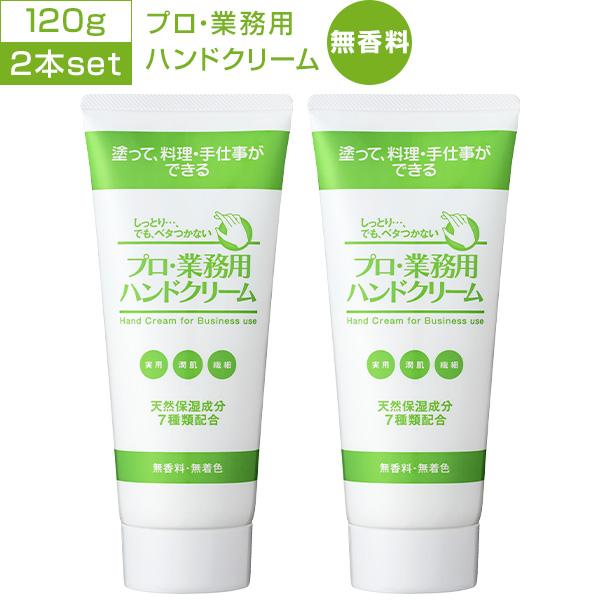 ２個セット 大容量 ヤーマン プロ・業務用 ハンドクリーム 120g 無香料 さかむけ 天然由来 成...