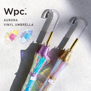 Wpc. 傘 オーロラ バードケージ 雨傘 長傘 ビニール傘