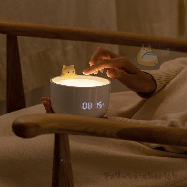 2021最新版目覚まし時計 こどもの睡眠 LEDライト 置き時計 女の子 男の子 お祝 卓上 USB...