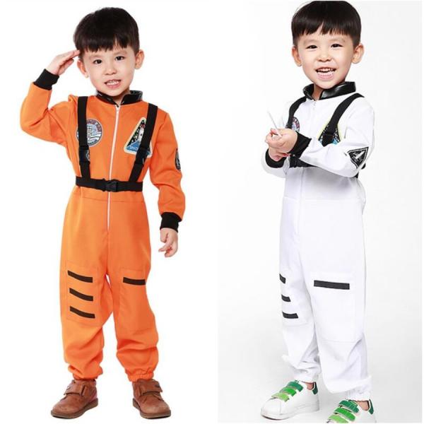 ハロウィン衣装 2点セット 宇宙飛行士 子供 パイロット コスプレ 飛行士 キッズ コスチューム 宇...