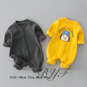 ロンパース かわいい ベビー服 女の子 赤ちゃん 幼児 子供服 男の子 カバーオール 新生児 プレゼント 長袖 外出着 洋服 66 73 80 90cm Rik714p リクタロウ 通販 Yahoo ショッピング