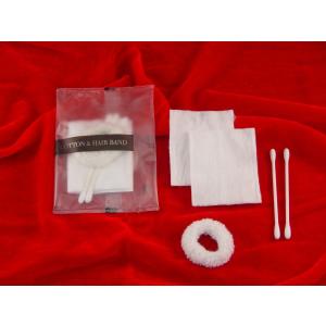 ホテルアメニティ コットンセット（ヘアーバンド付き）