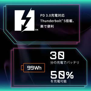 AORUS BYHC5JPD65JP ゲーミン...の詳細画像2
