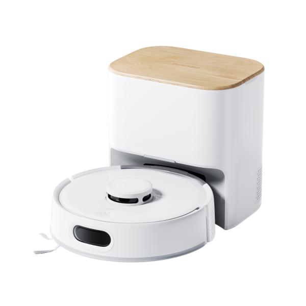 SwitchBot K11+ ロボット掃除機 自動ゴミ収集 水拭き 小型 直径25cm 2700Pa...