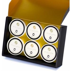 ほうじ茶 アイス ギフト 高級 京都利休園 メーカー直送 ほうじ茶アイス 濃すぎる まったり黒ほうじアイス100 贈り物 贈答品 プレゼント 計6個入り