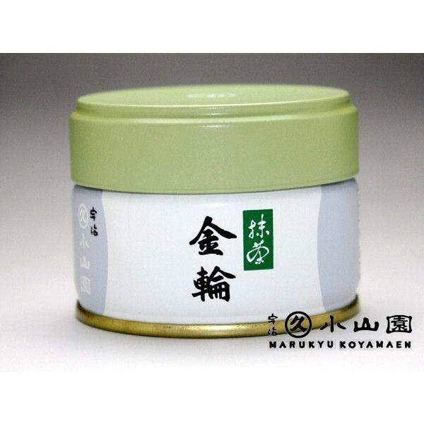抹茶 宇治 丸久小山園 金輪 20g 缶詰（きんりん） 濃茶 薄茶 茶道 京都府産 お薄 お濃 緑茶...