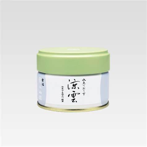 抹茶 宇治 丸久小山園 水点ておうす 涼雲 20g 缶（すずくも）特許取得 京都産 日本茶 抹茶パウ...