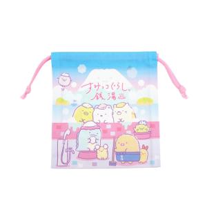 すみっコぐらし銭湯 POP-UP SHOP限定　巾着