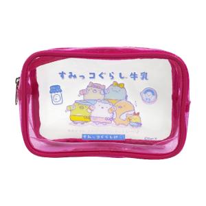 すみっコぐらし銭湯 POP-UP SHOP限定 クリアポーチ