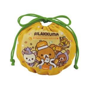 リラックマストア限定　かぼちゃ巾着　ハロウィンアイテム2023