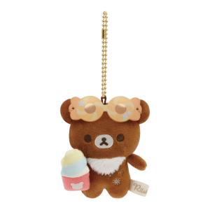 キデイランド＆リラックマストア限定　ぶらさげてのりぬいぐるみ　チャイロイコグマ　おかしな遊園地
