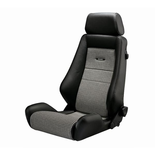 正規品RECAROレカロシート Classic LX Pepita 1脚 [アームレストタイプEN取...